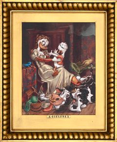 Alpertti Aatelviltti: Isoäiti Mummo. Ankallisgalleria. Kuva: Kansallisgalleria / Hannu Aaltonen.