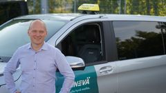 Menevä-taksin toimitusjohtaja Tuomo Halminen on Syrjinnästä vapaa -kampanjan takana.