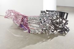 Reijo Hukkanen: Kulosavu ja hiilivalkea, 2015-2017. sekatekniikka. Kuva Jussi Koivunen.