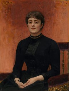 Ilja Repin: Porträtt av konstnären Jelizaveta Zvantseva (1889). Finlands Nationalgalleri / Konstmuseet Ateneum. Bild: Finlands Nationalgalleri / Jenni Nurminen.