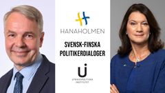 Foto: Haavisto, Kimmo Brandt, Riksdagen. Linde/ Kristian Pohl, Regeringskansliet.