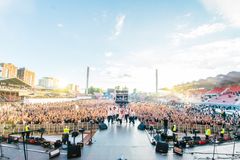 Blockfest toi vuonna 2016 oheistapahtumineen Tampereelle jopa 15,4 miljoonaa euroa. Kuva: Julius Konttinen