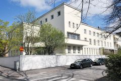 Folkhälsanin päärakennus Topeliuksenkatu 20:ssä Helsingissä.