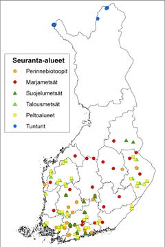 Pölyttäjäseurantapaikat