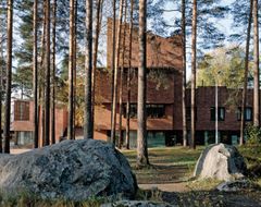 Säynätsalo Town Hall, Jyväskylä 1949–52. Photo Martti Kapanen © Alvar Aalto Foundation.