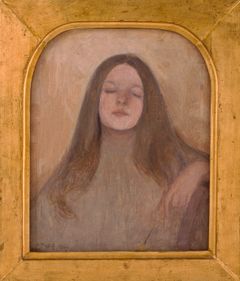 Ellen Thesleff: Thyra Elisabeth, 1892. Kuva: HAM/Hanna Kukorelli