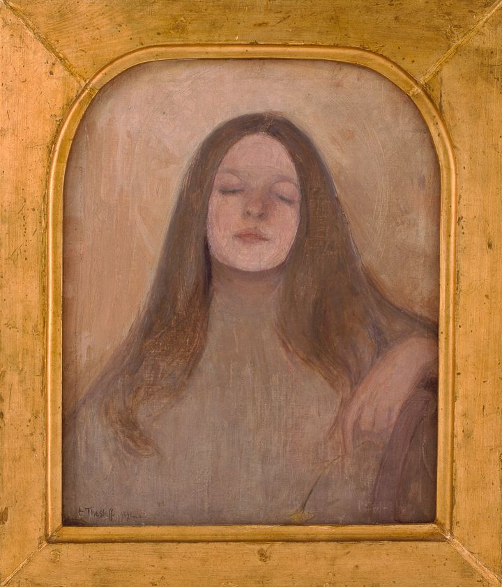 Ellen Thesleff: Thyra Elisabeth, 1892. Kuva: HAM/Hanna Kukorelli