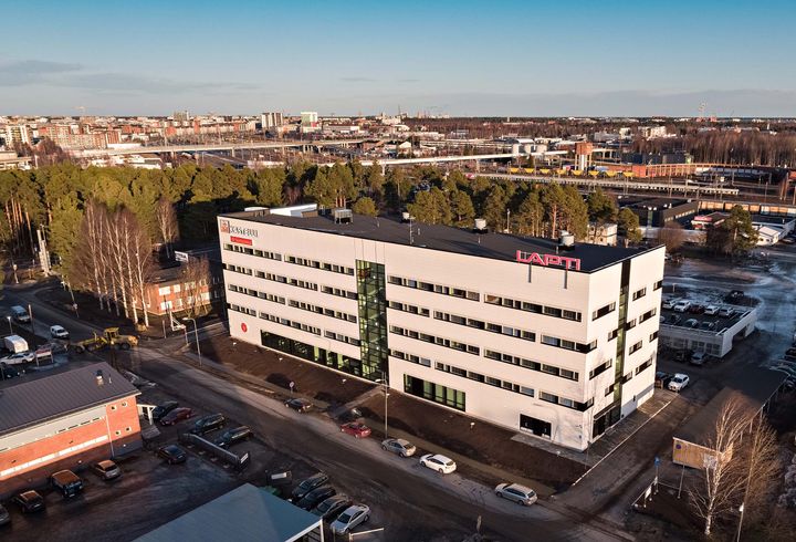 Rakennusliike Lapti Oy:n pääkonttori Oulussa
