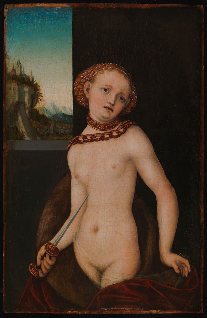 Lucas Cranach the elder (Kronach 1472–1553 Weimar)
Lucretia. 1530
Finnish National Gallery, Sinebrychoff Art Museum.
Photo: Finnish National Gallery, Hannu Aaltonen