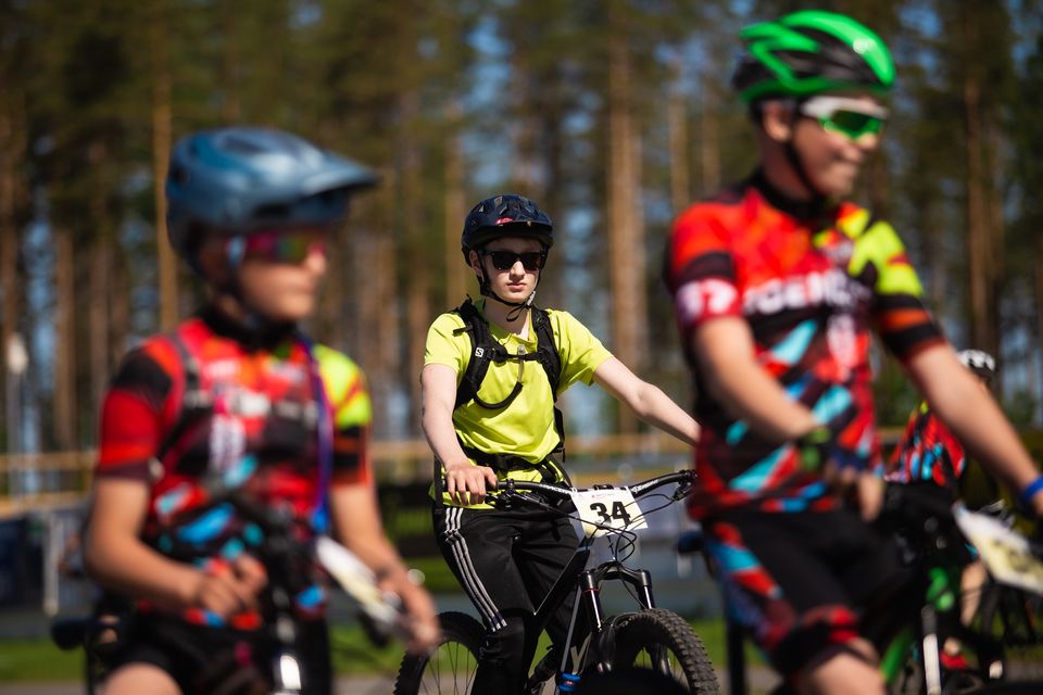 Jaama MTB lähtöä Ilona Mikkonen