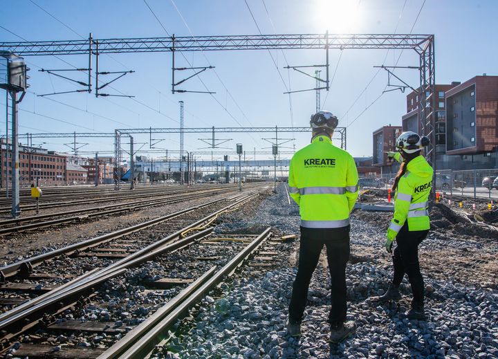 Vaativan infran rakentamiseen erikoistunut Kreate vahvistaa ratarakentamisen toimintojaan aloittamalla shkrata- ja turvalaiteliiketoiminnat.