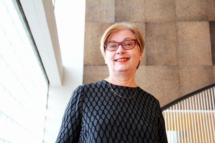 Anneli Pauli aloitti Helsingin yliopiston matemaattis-luonnontieteellisen tiedekunnan työelämäprofessorina 1.3.2019. Kuva: Anu Vallinkoski
