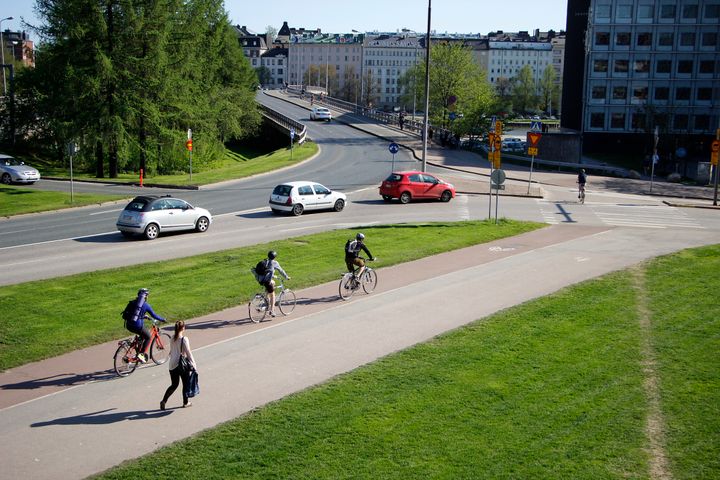 Cykelvägen i Södra Finland. Bild: Memmi Ojantola.