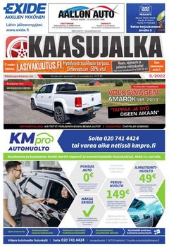 Kaasujalka mediana tavoittaa kuukausittain yli 500.000 ihmistä.