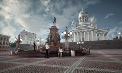 Rakenteilla olevan Helsinki-virtuaalitodellisuuden teemoja ovat urbaani kaupunki, meri ja design. (Kuva: Zoan)