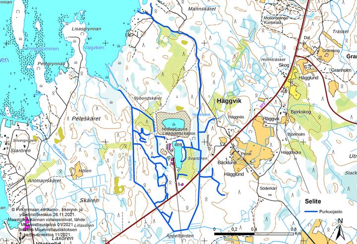 Tavoitteena on ottaa osa pintavesi- ja sedimenttinäytteistä ojista, jotka purkautuvat kaivosalueelta mereen. Kunta tulee pyytämään yksityisiltä kiinteistöiltä lupaa näytteenottoon vielä kuluvan talven aikana.