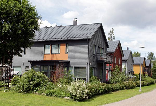 Småhus i Malm. Bild: Matti Rautala.