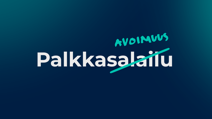 Duunitori haastaa kaikki Suomen työnantajat näyttämään esimerkkiä ja kertomaan palkkahaitarin heti työpaikkailmoituksessa. Avoimuus kannattaa, sillä se auttaa tavoittamaan parhaat tekijät.