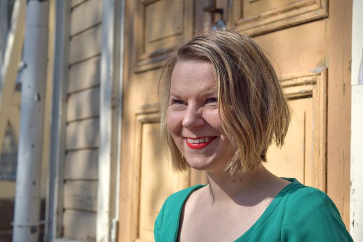 Annukka Lahti. Kuva: Laura Mankki.