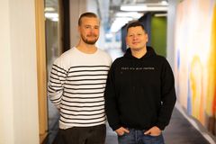 Hypement Oy:n toimitusjohtaja Jani Isaksson ja N2 Helsingin toimitusjohtaja Alex Nieminen.