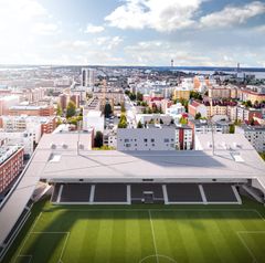 Pohjola Rakennus on aloittanut Tampereen Tammelan uuden stadionin yhteyteen rakennettavan Asunto Oy Tampereen Victorian ennakkomarkkinoinnin.