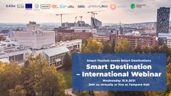 Smart Destination webinar event on Wednesday September 15, 2021.