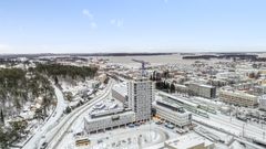 Kuopion uuden maamerkin Kuopion Portin A-vaihe valmistuu tammikuussa 2020. Alueesta on tulossa merkittävä kaupunkikeskus parhaiden liikenneyhteyksien ääressä.