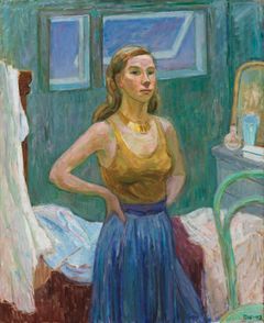 Jansson, Tove: Självporträtt (1942), Finlands Nationalgalleri / Ateneum. Foto: Finlands Nationalgalleri / Yehia Eweis