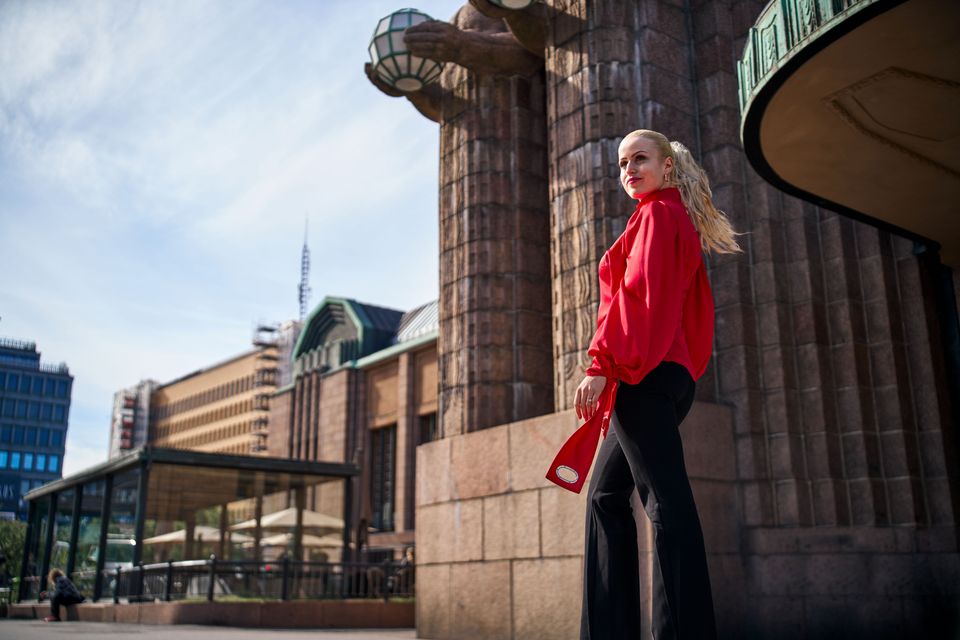 Kuvassa MURU Productions yrittäjä Eija Ranua