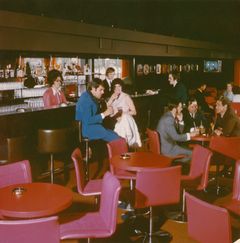 Hotelli Pohjanhovin baari 1960-luvulla