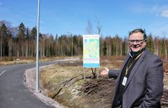 Livskraftschefen Kalle Stenbäck säger att många tomter har reserverats i ändan av Brännmalmsbågen.