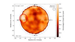 KUVA 2: Tutkijat havaitsivat kirkastumia, joista muiden havaintojen perusteella nähtiin nousevan kuumaa materiaa Auringon pinnalta.