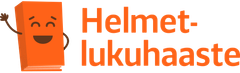 Helmet-lukuhaasteen logo Marja Hautala / Muuks Creative