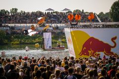 JZB BERNDORF -tiimin taidonnäyte Wienin Red Bull Flugtagissa vuonna 2021. Kuvaaja: Philip Platzer / Red Bull Content Pool.