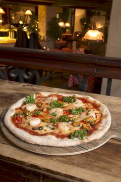 Pizzeria Bella Roman pizzat ja muut herkut on helposti tilattavissa kotiin Woltin kautta. Kuva: Julius Melartin