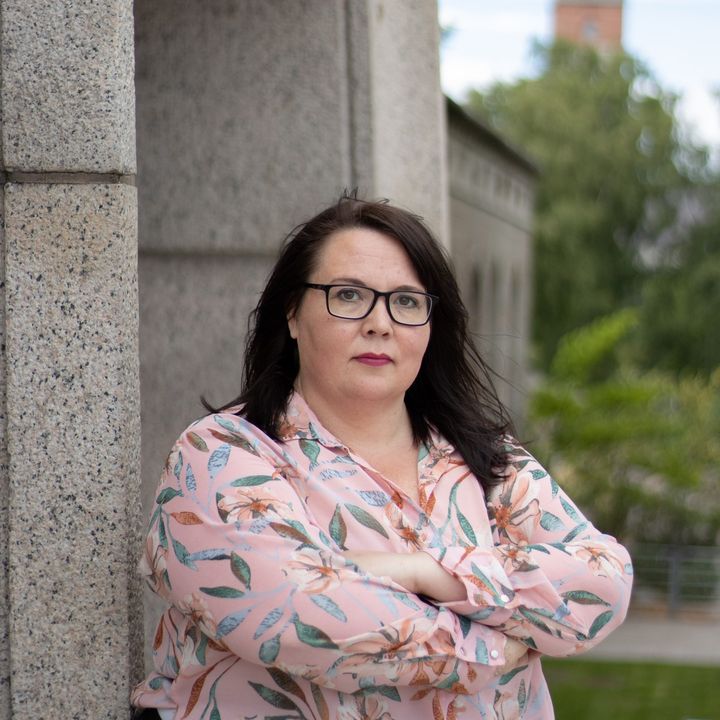 Anita Hellman, SDP Helsingin puheenjohtaja. Kuva: Jenni Kienokoski.