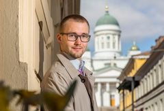 Joona Salminen. Kuva: Esko Jämsä.