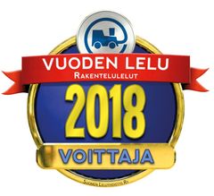 Vuoden Rakentelulelu 2018 -leima