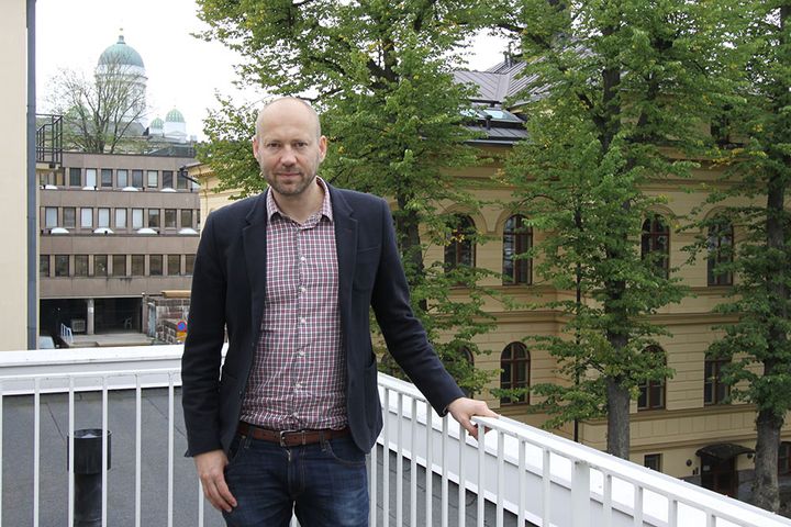 Tutkijatohtori Rolle Alho. Kuva: Christa Liukas/Helsingin yliopisto