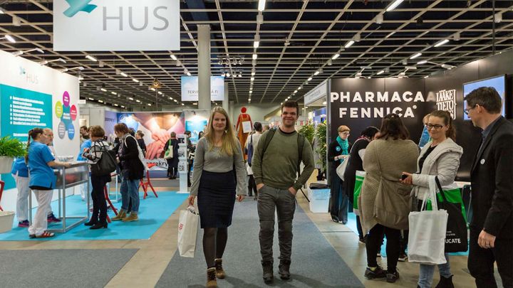 Hoitotyön suurimman vuotuisen koulutustapahtuman järjestävät yhteistyössä Suomen Sairaanhoitajat ja Helsingin Messukeskus.