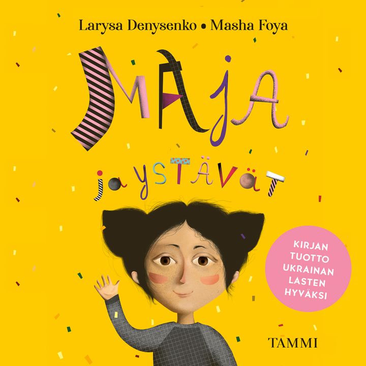 Ukrainalainen lastenkirja Maya ja ystävät kertoo erilaisten perheiden kohtaloista.