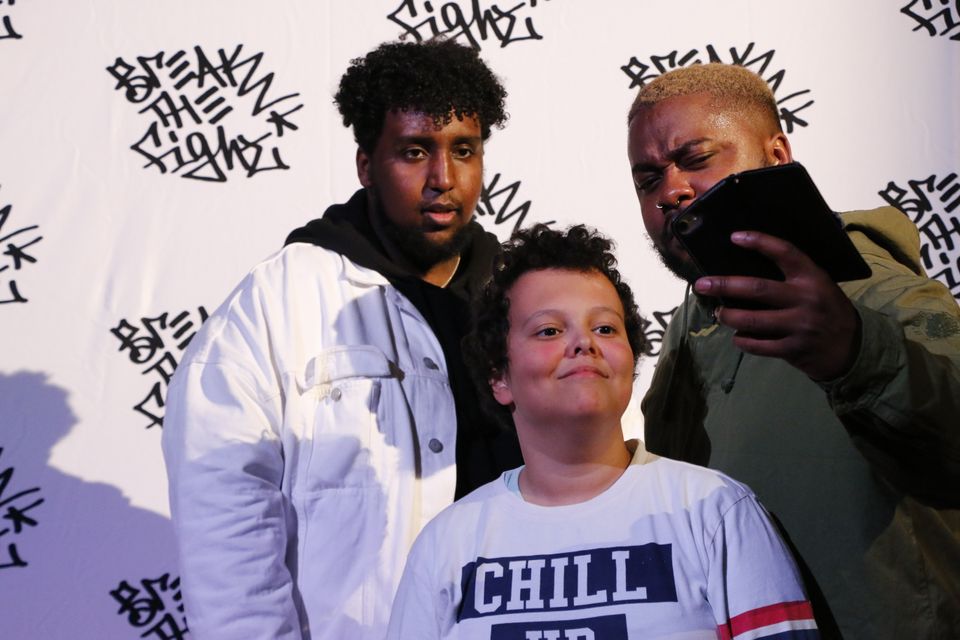 Break the Fight! Nuorten hip hop tapahtuma Stoan kulttuurikeskuksessa 2020.