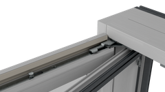 Kristalli-malliston saranat on piilotettu ikkunan puitteen ja karmin väliin. Uudet saranat kestävät jopa 150 kilon painon. Tämä mahdollistaa suurten avattavien ikkunoiden valmistamisen ja myös avaamisen ilman lisätukea.