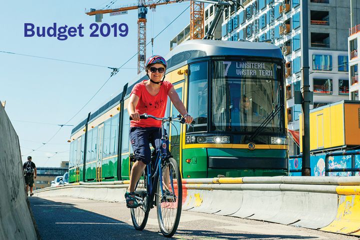 City of Helsinki, budget proposal 2019. Photo: Lauri Rotko