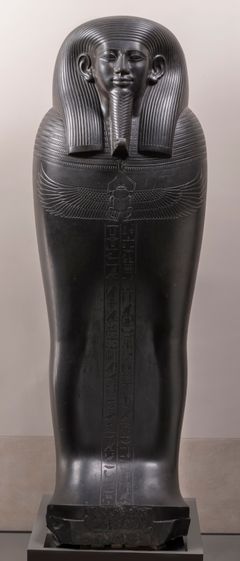 Lid of the sarcophagus of Ibi, Late Kingdom, XXVI dynasty, 664610 BC. © Museo Egizio