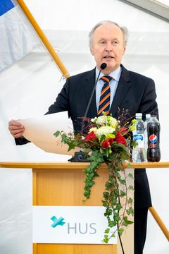 HUSin toimitusjohtaja Aki Lindén.