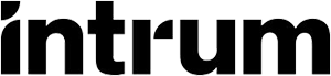 Intrum uusi logo