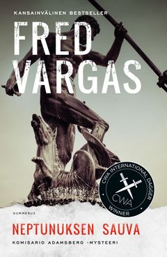 Fred Vargas: Neptunuksen sauva. Kansi: Jenni Noponen.