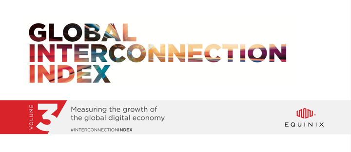 Equinix julkisti Global Interconnection Index (GXI) -katsauksensa nyt kolmatta kertaa. GXI vol3 ennustaa suorien keskinäisten yhteyksien kasvavan voimakkaammin kuin aikaisemmissa raporteissa.