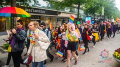 Lahti Pride 2019 kulkue. Kuva Joni Niuranen.